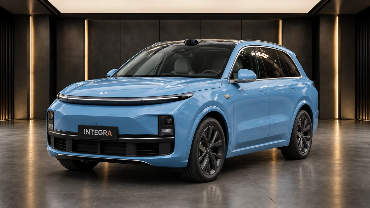 Студийная визуализация Li L8 2025