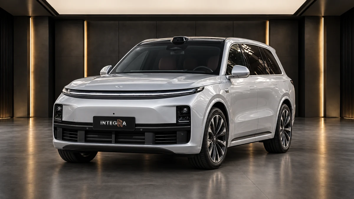 Студийная визуализация Li L9 2025