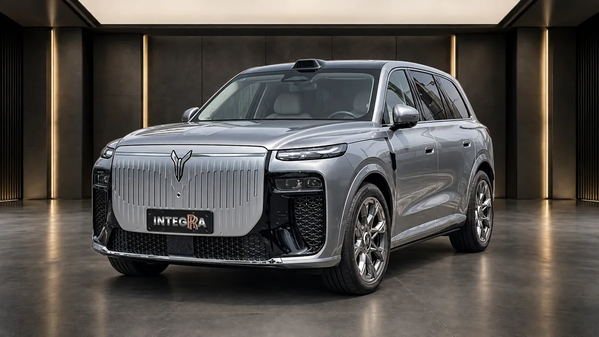 Студийная визуализация VOYAH Taishan X8 2026