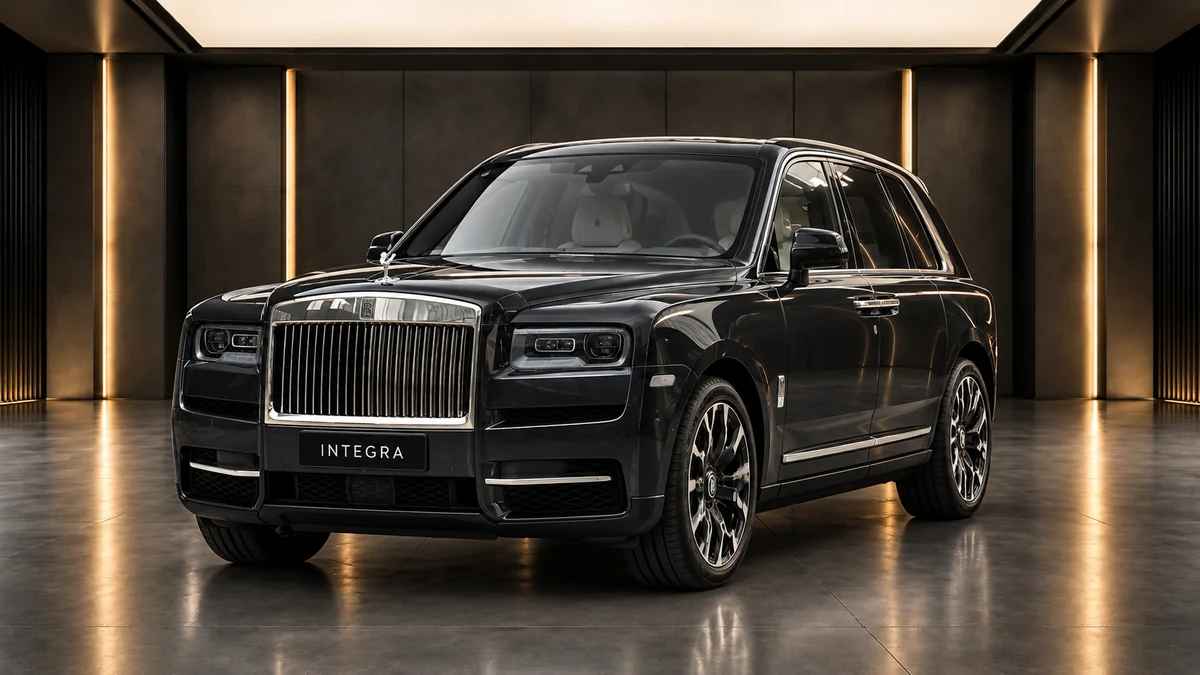 Студийная визуализация ROLLS-ROYCE Cullinan 2018