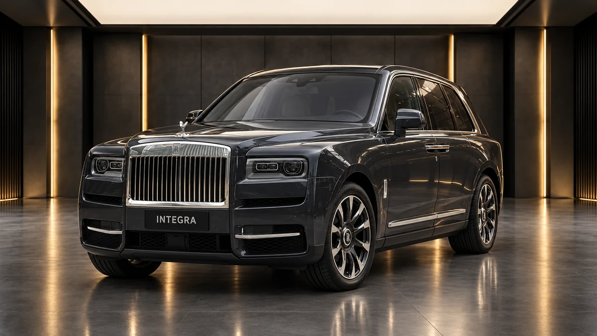 Студийная визуализация ROLLS-ROYCE Cullinan 2020