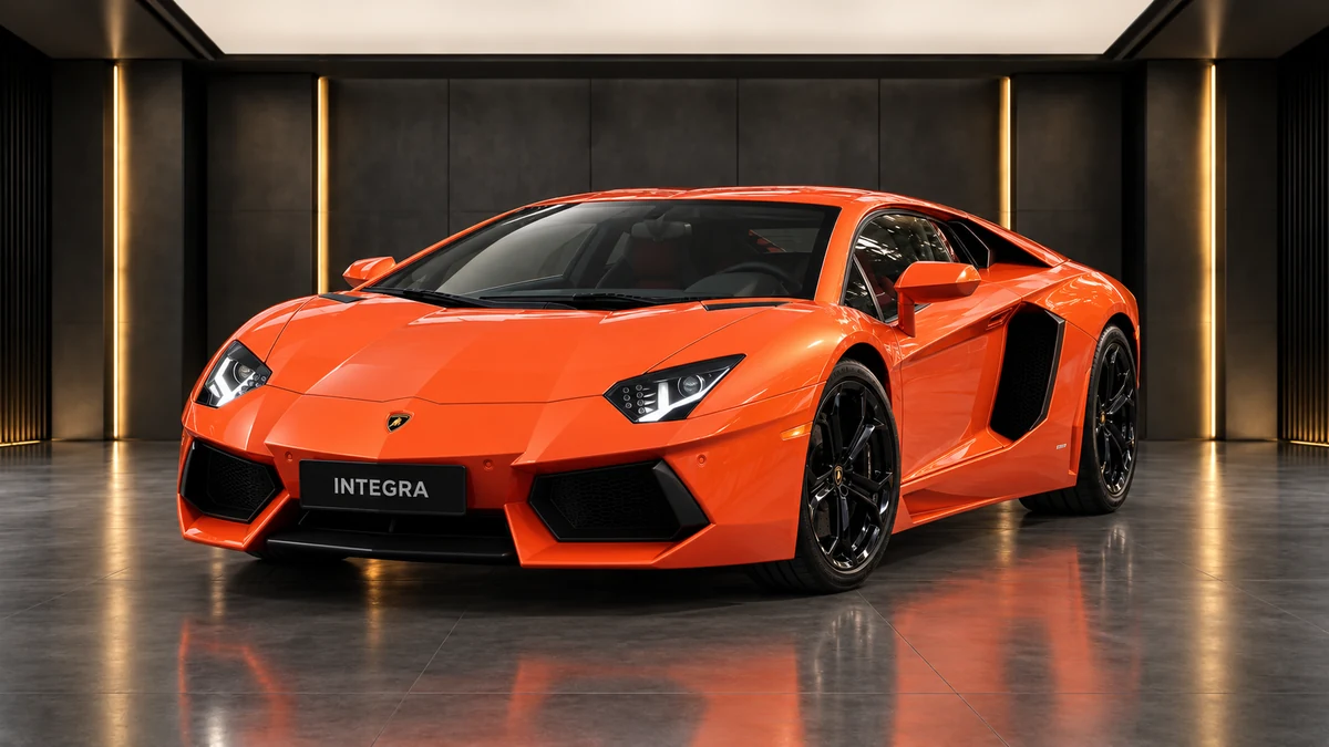 Студийная визуализация Lamborghini Aventador LP700-4 2013