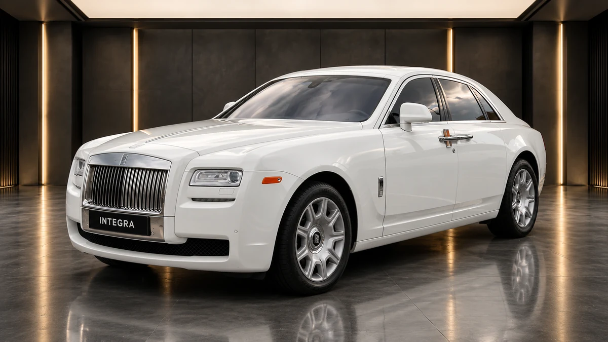 Студийная визуализация ROLLS-ROYCE Ghost 2015