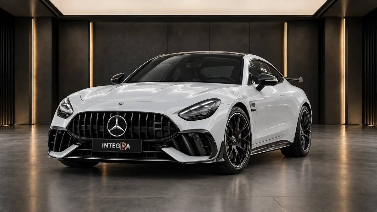 Студийная визуализация MERCEDES-BENZ AMG GT 63 PRO Coupe 2025