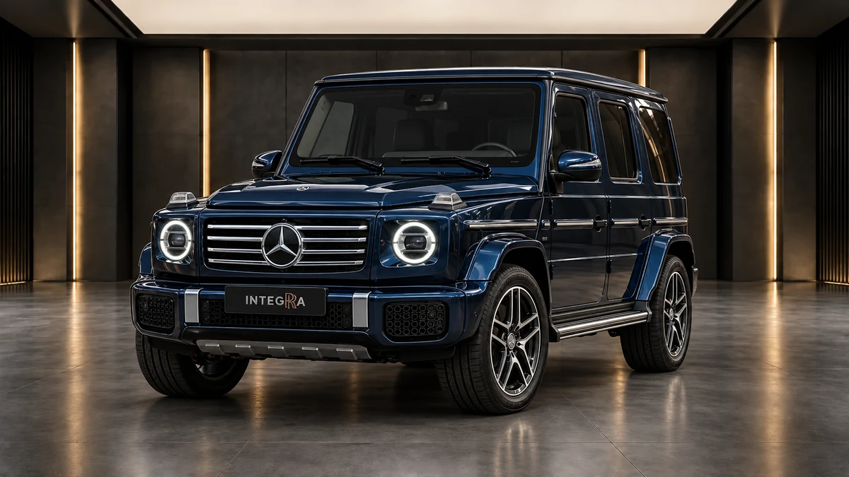 Студийная визуализация MERCEDES-BENZ G-Class 2025