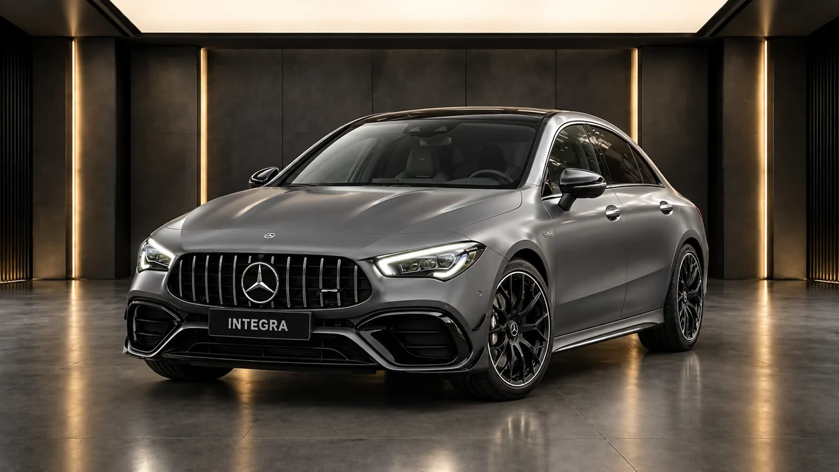 Студийная визуализация MERCEDES-BENZ AMG CLA 45/35 2024