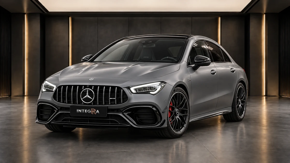 Студийная визуализация MERCEDES-BENZ AMG CLA 45 S 2024