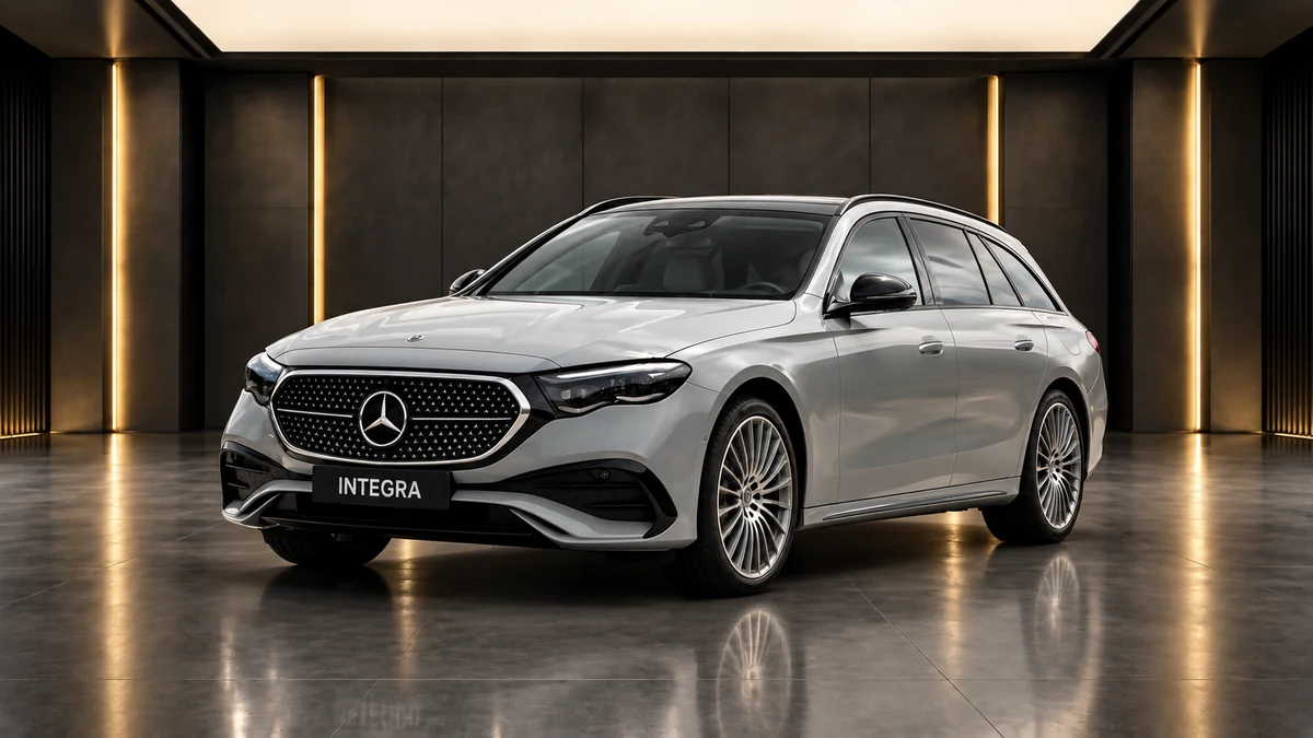 Студийная визуализация MERCEDES-BENZ E-Class Wagon 2024