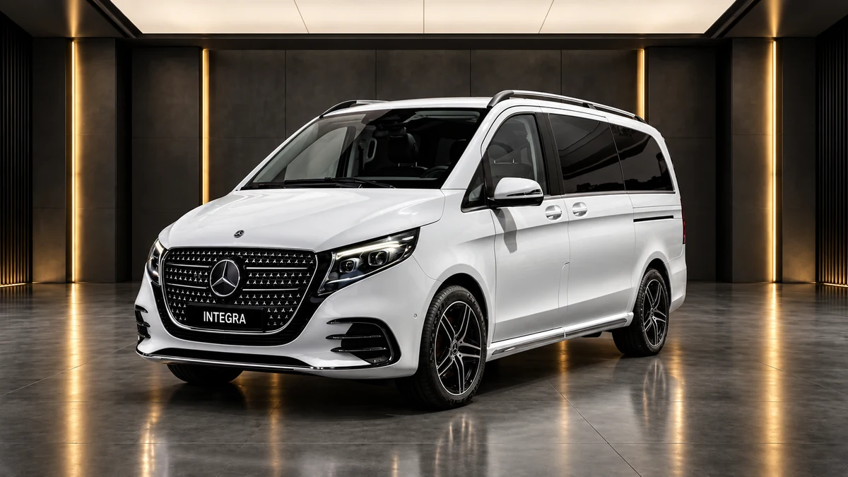 Студийная визуализация MERCEDES-BENZ V 300 L AMG Sports 2024