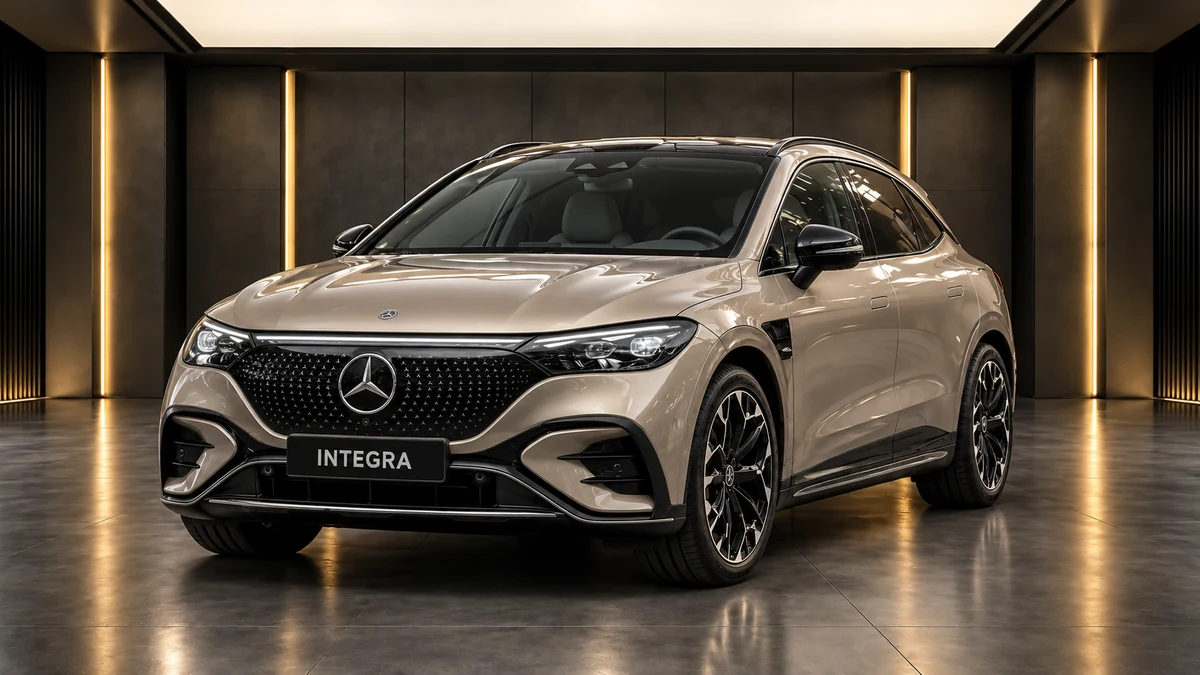 Студийная визуализация MERCEDES-BENZ EQE SUV AMG Line 2023