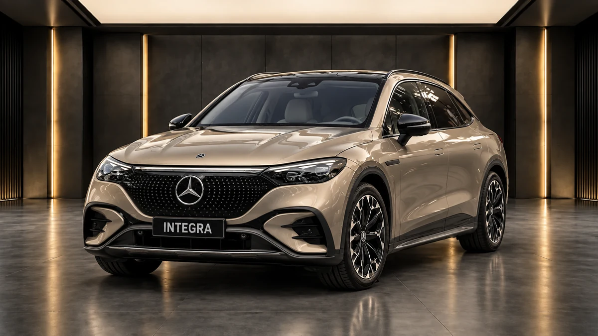 Студийная визуализация MERCEDES-BENZ EQE SUV Base 2023