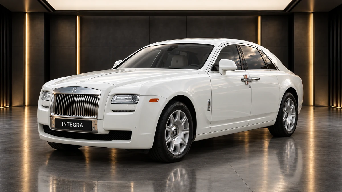 Студийная визуализация ROLLS-ROYCE Ghost LWB 2013