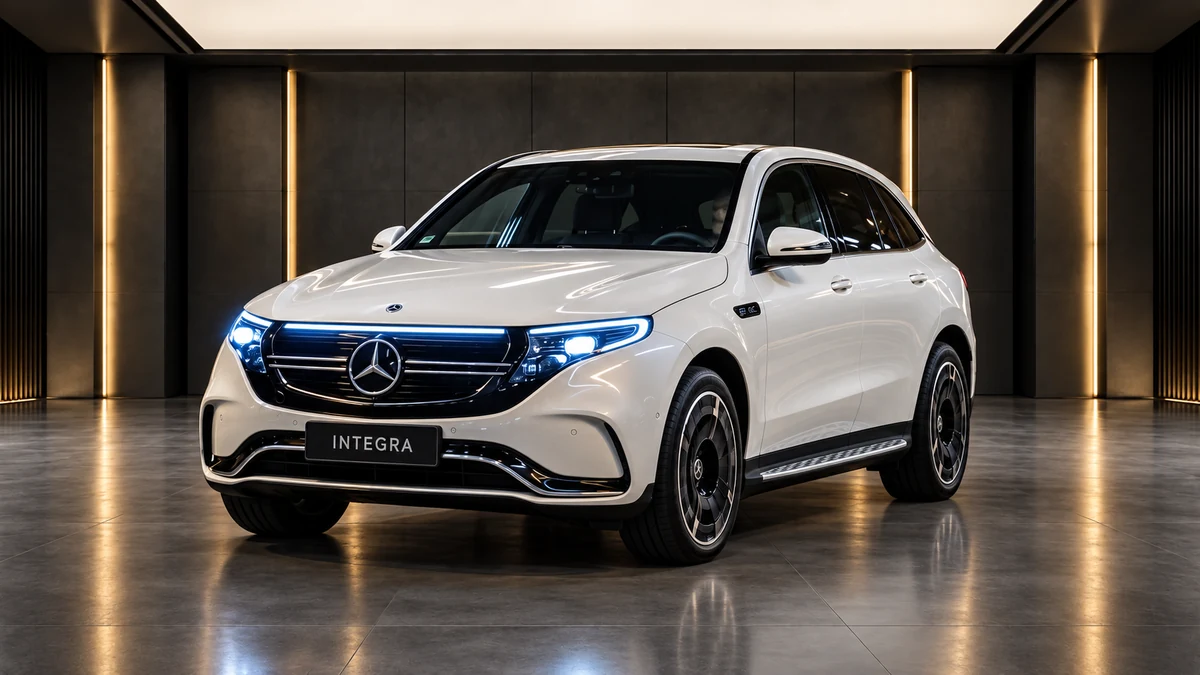Студийная визуализация MERCEDES-BENZ EQC 2020