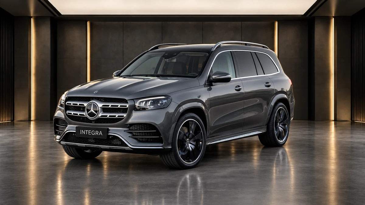 Студийная визуализация MERCEDES-BENZ GLS SUV Base 2020