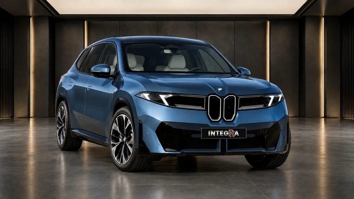 Студийная визуализация BMW iX3 2026