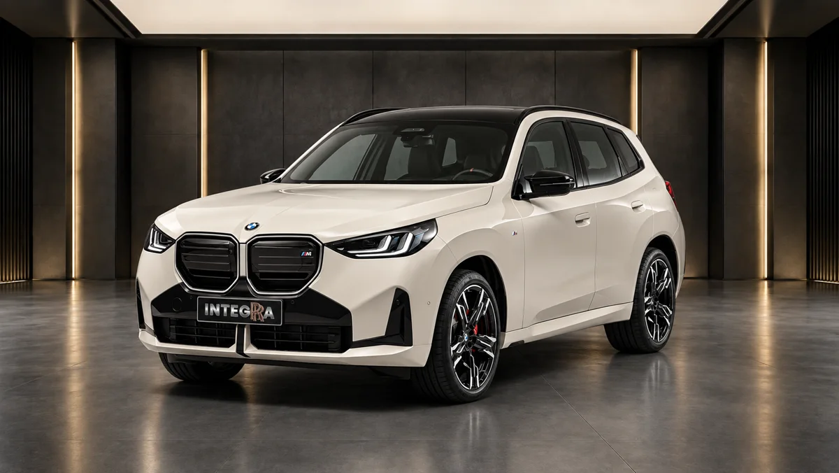 Студийная визуализация BMW X3 2025