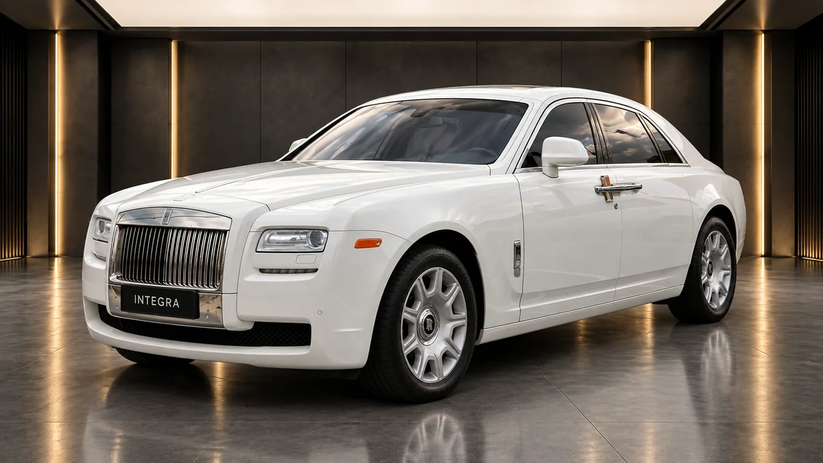 Студийная визуализация ROLLS-ROYCE Ghost LWB 2015