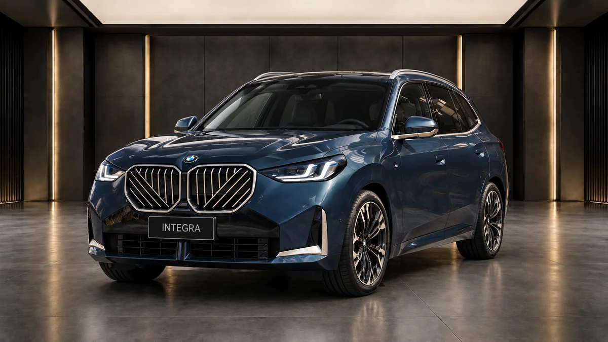 Студийная визуализация BMW X3 Li Sedan 2025
