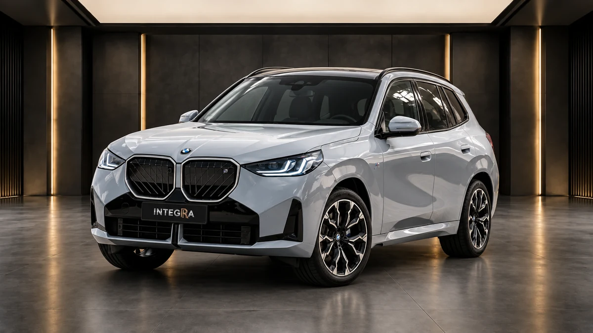 Студийная визуализация BMW X3 2025