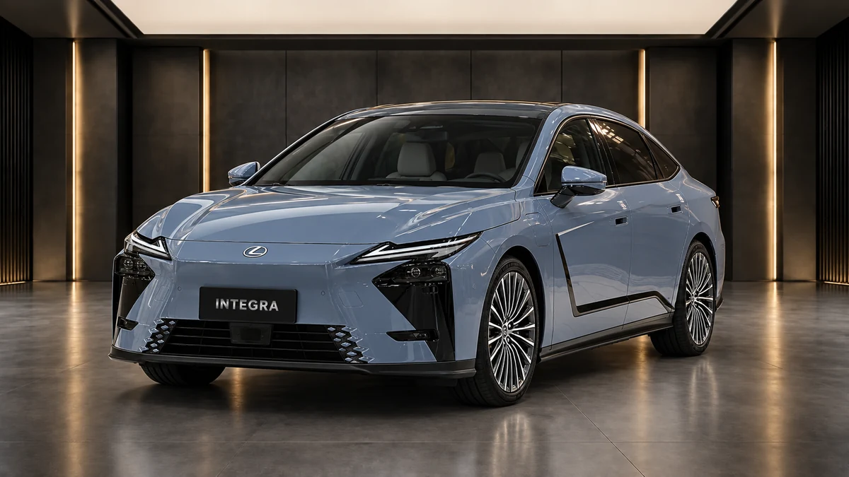 Студийная визуализация Lexus ES 2026