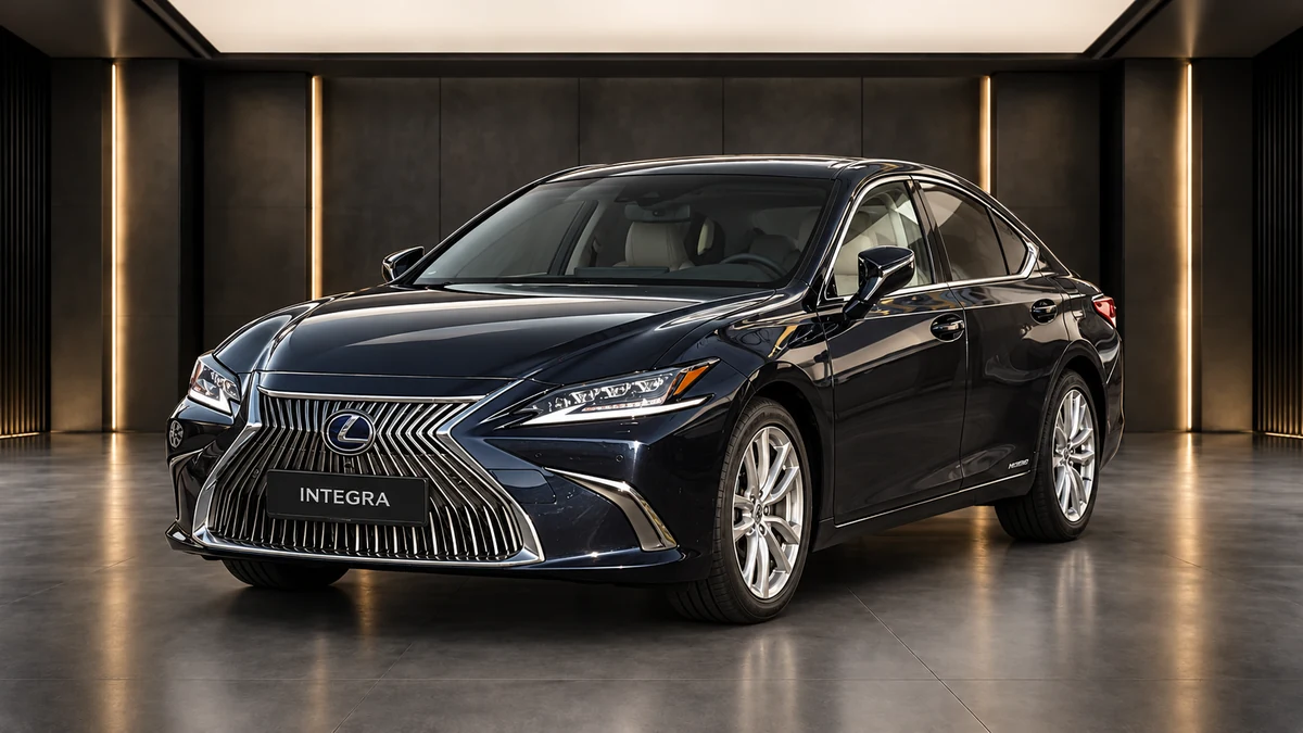 Студийная визуализация Lexus ES 2025