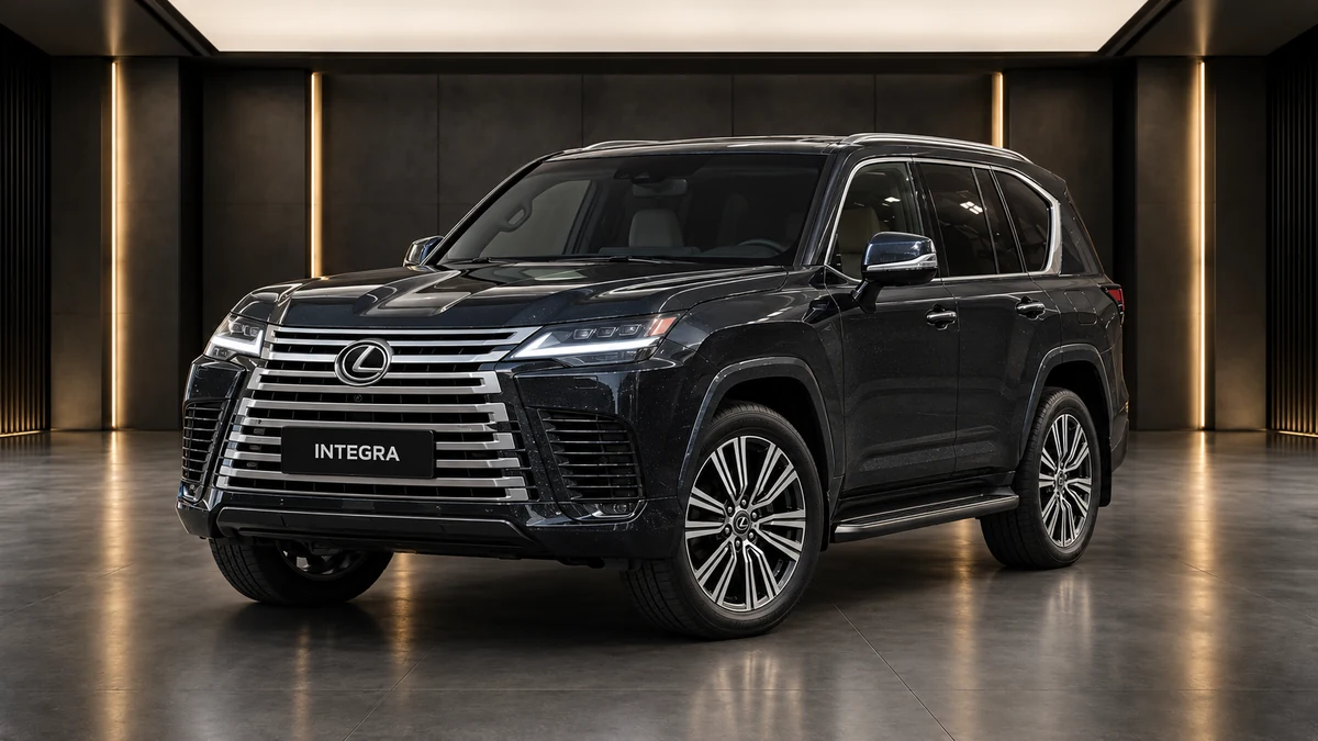 Студийная визуализация Lexus LX700h 2025