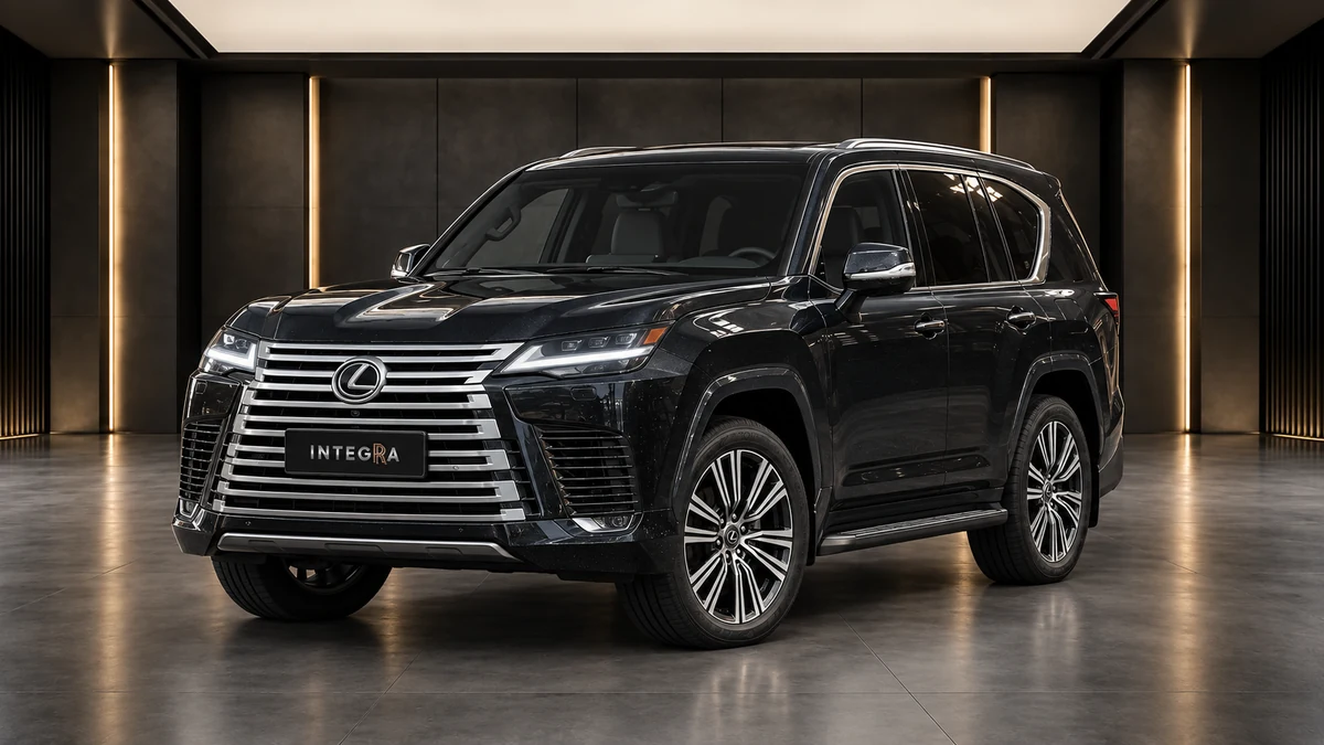 Студийная визуализация Lexus LX700h 2025