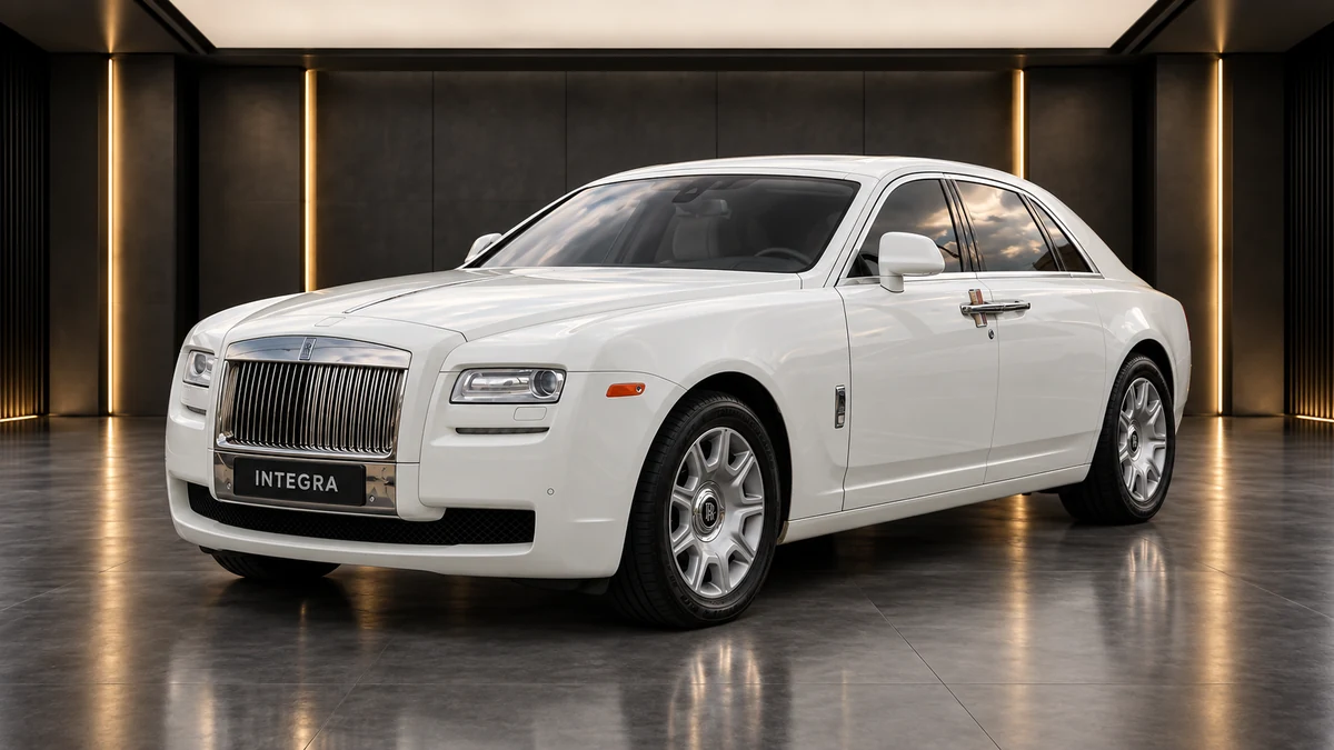 Студийная визуализация ROLLS-ROYCE Ghost LWB 2016