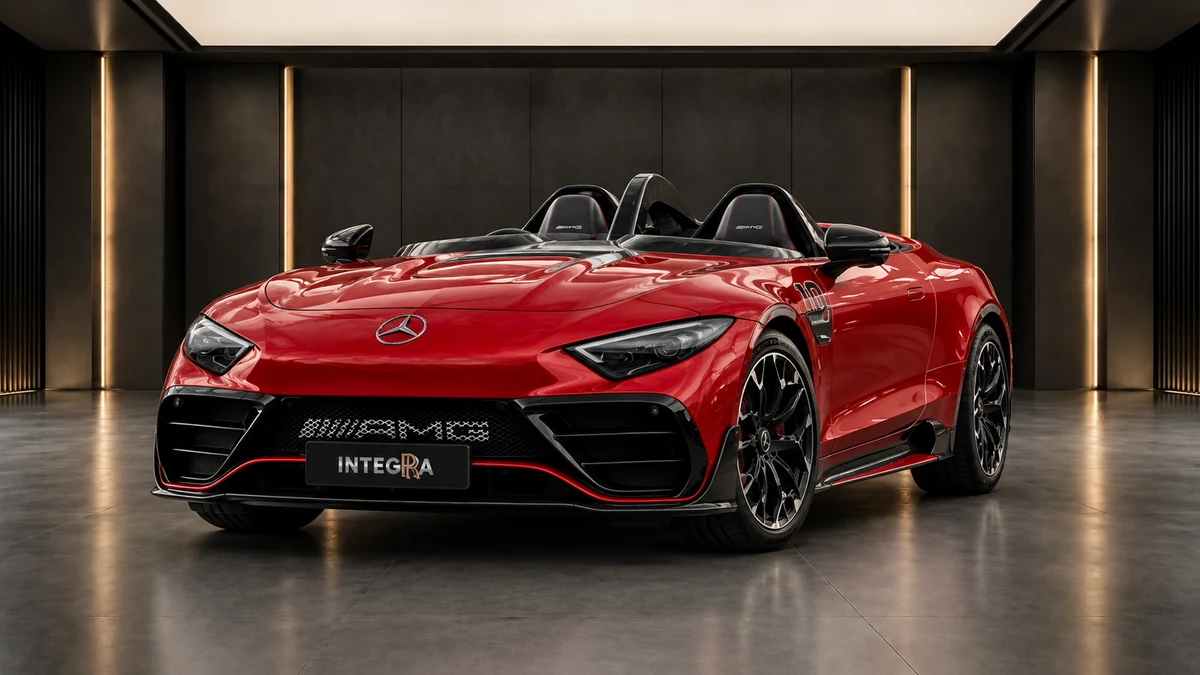 Студийная визуализация MERCEDES-BENZ AMG PureSpeed 2026