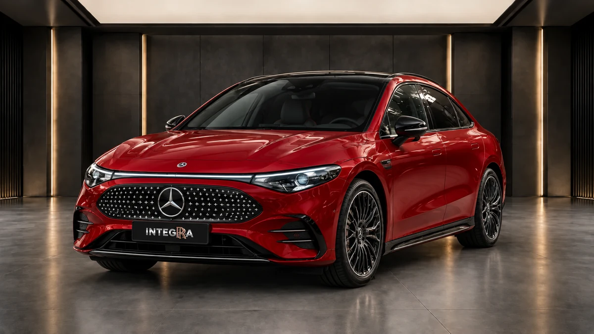 Студийная визуализация MERCEDES-BENZ CLA Sedan EQ 2026
