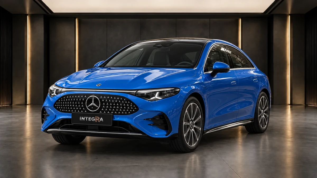 Студийная визуализация MERCEDES-BENZ CLA Sedan EQ 2026