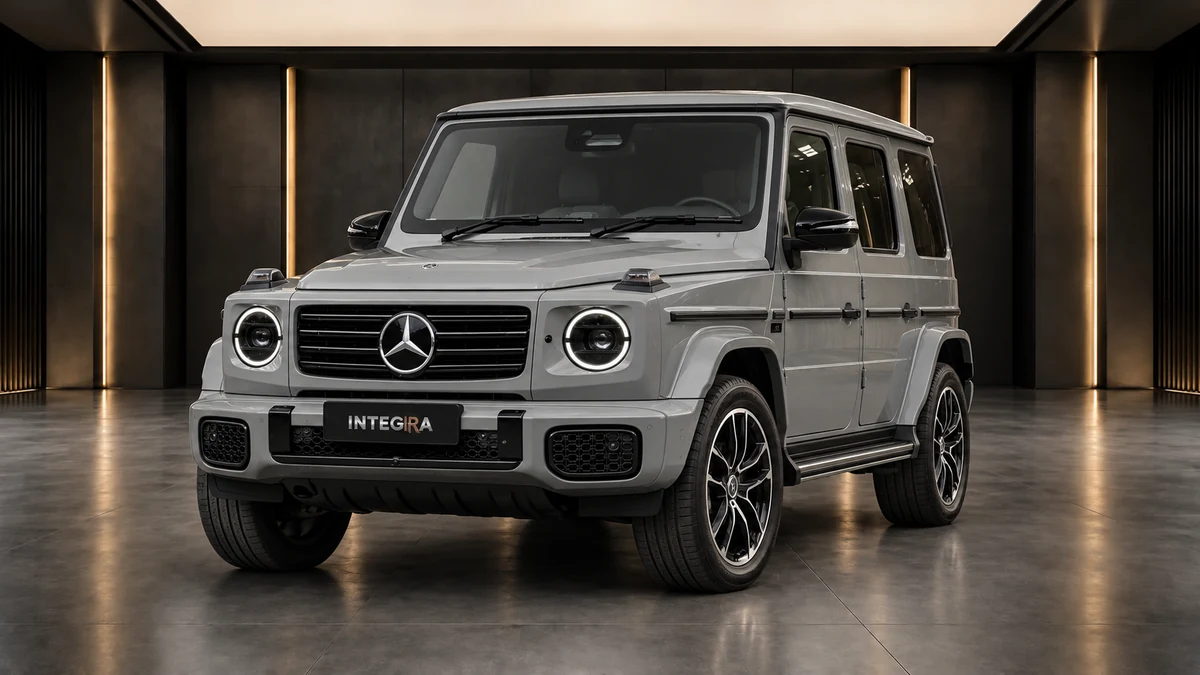 Студийная визуализация MERCEDES-BENZ G 580 with EQ Technology 2026
