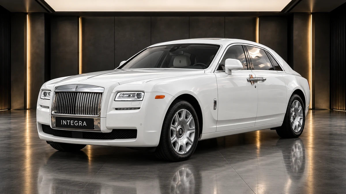 Студийная визуализация ROLLS-ROYCE Ghost LWB 2018