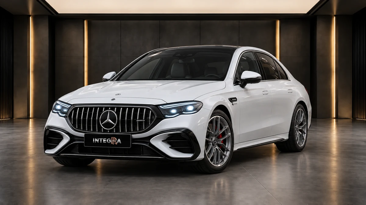 Студийная визуализация MERCEDES-BENZ AMG E-Class 2025