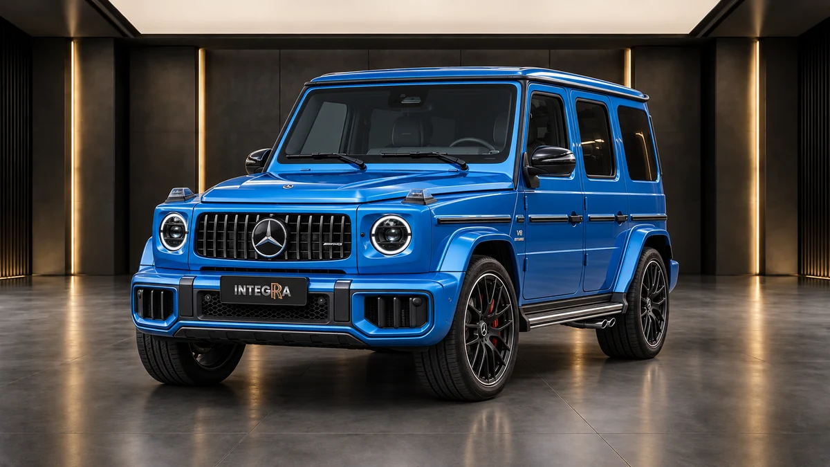 Студийная визуализация MERCEDES-BENZ AMG G-Class 2025