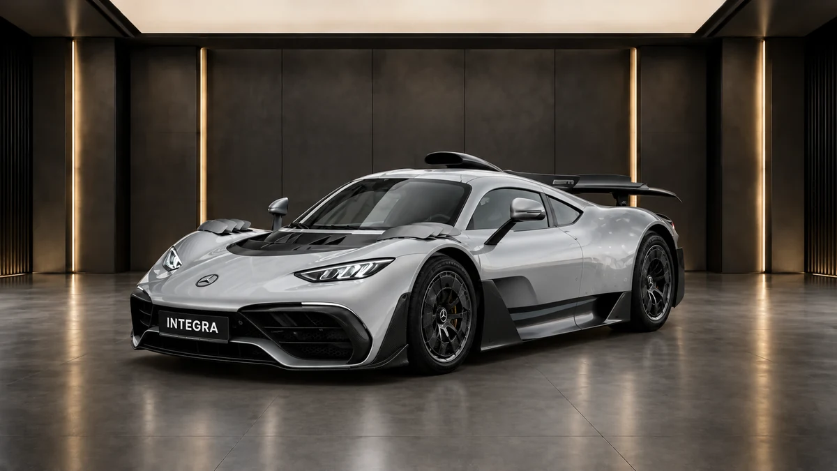 Студийная визуализация MERCEDES-BENZ AMG ONE 2025