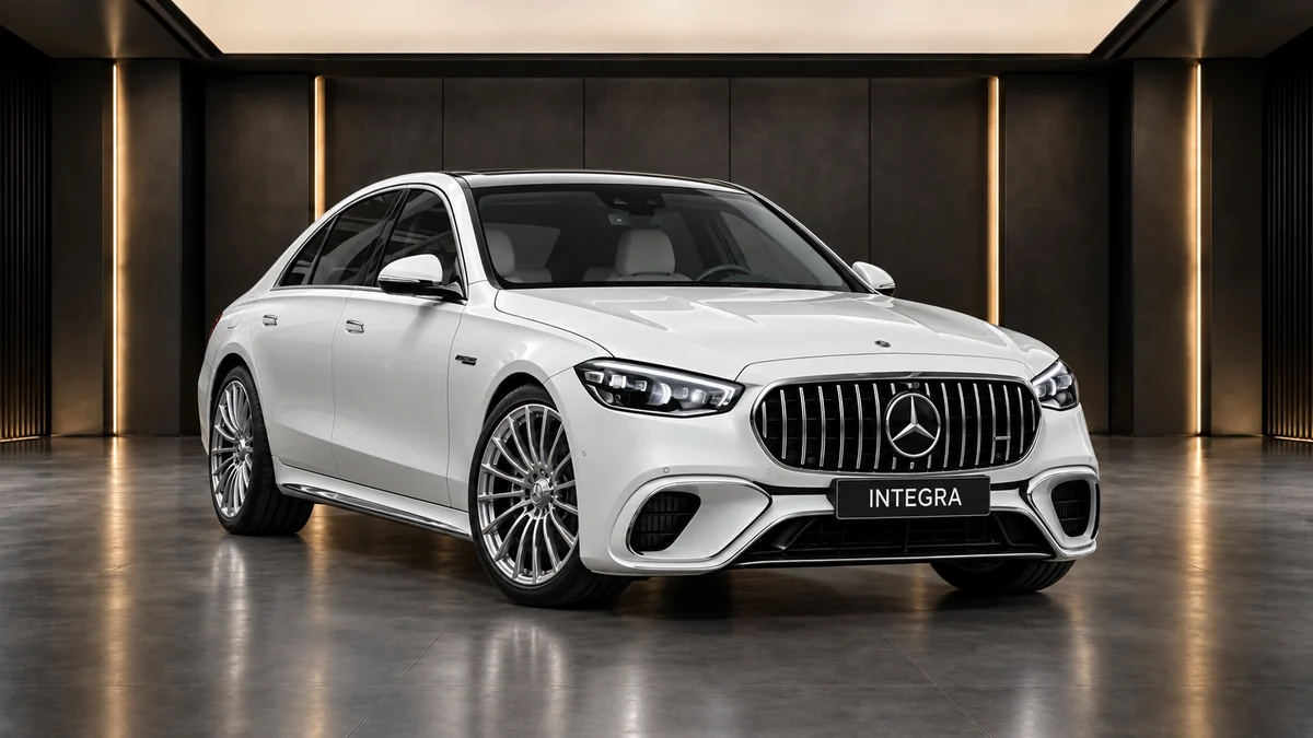 Студийная визуализация MERCEDES-BENZ AMG S-Class 2025