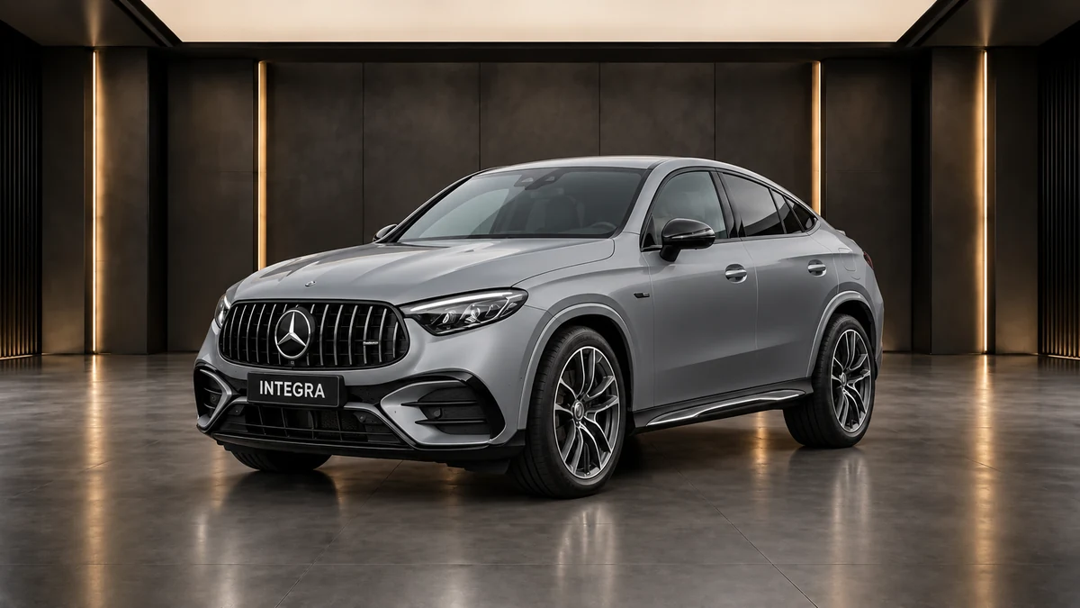 Студийная визуализация MERCEDES-BENZ AMG GLC Coupe 2024