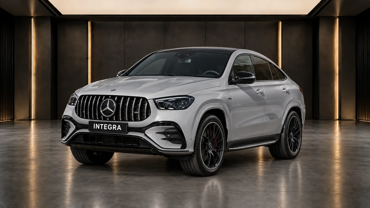 Студийная визуализация MERCEDES-BENZ AMG GLE Coupe 2024