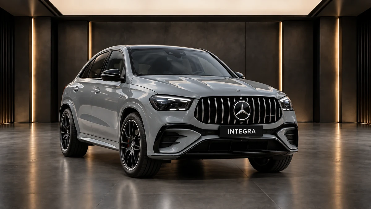 Студийная визуализация MERCEDES-BENZ AMG GLE SUV 2024