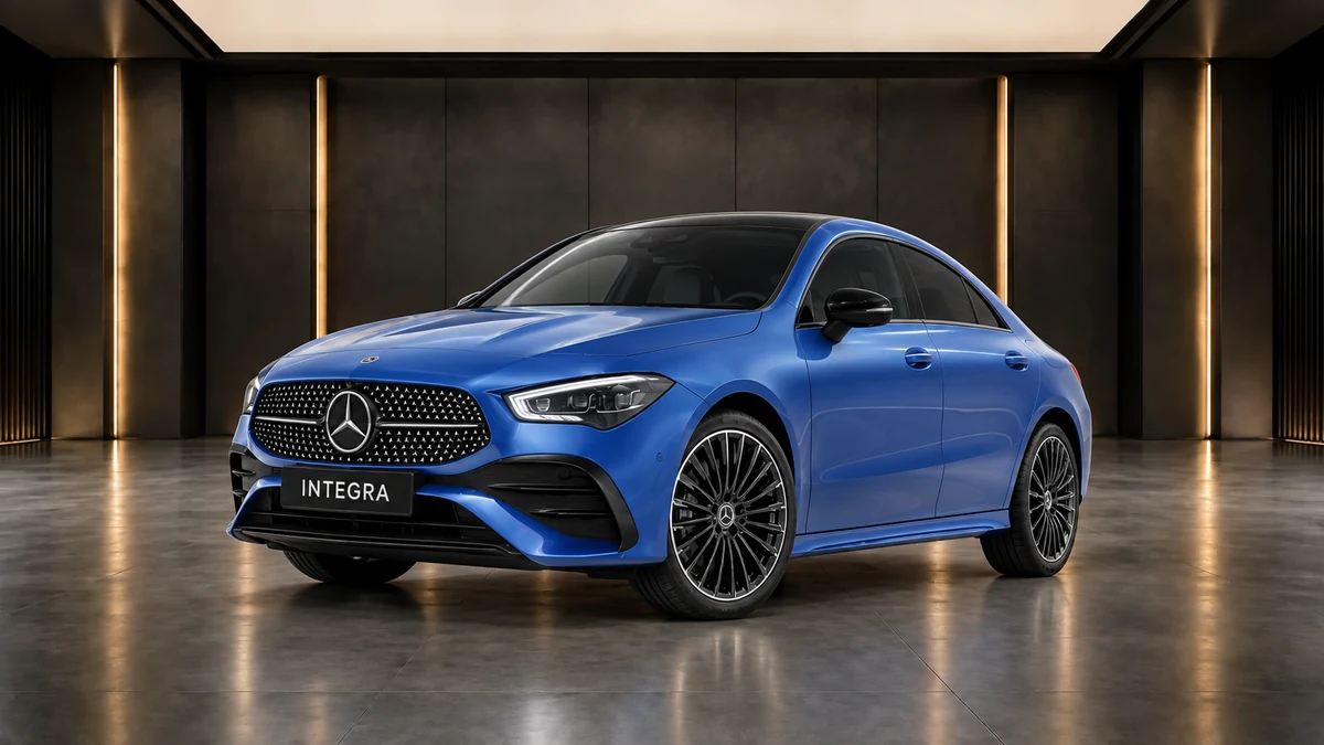 Студийная визуализация MERCEDES-BENZ CLA Sedan 2024