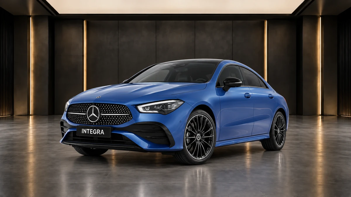 Студийная визуализация MERCEDES-BENZ CLA Sedan 2024