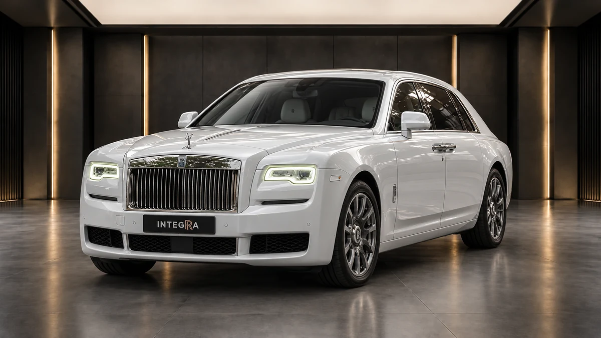 Студийная визуализация ROLLS-ROYCE Ghost LWB 2025