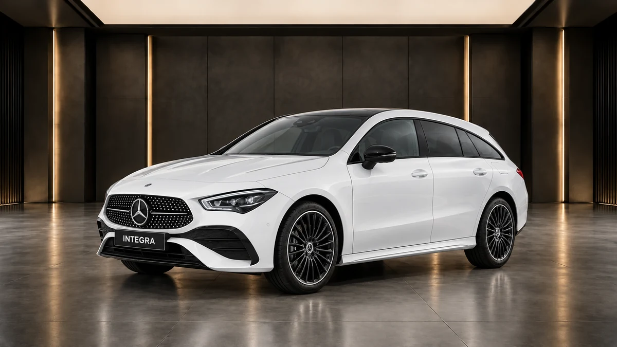 Студийная визуализация MERCEDES-BENZ CLA Shooting Brake 2024