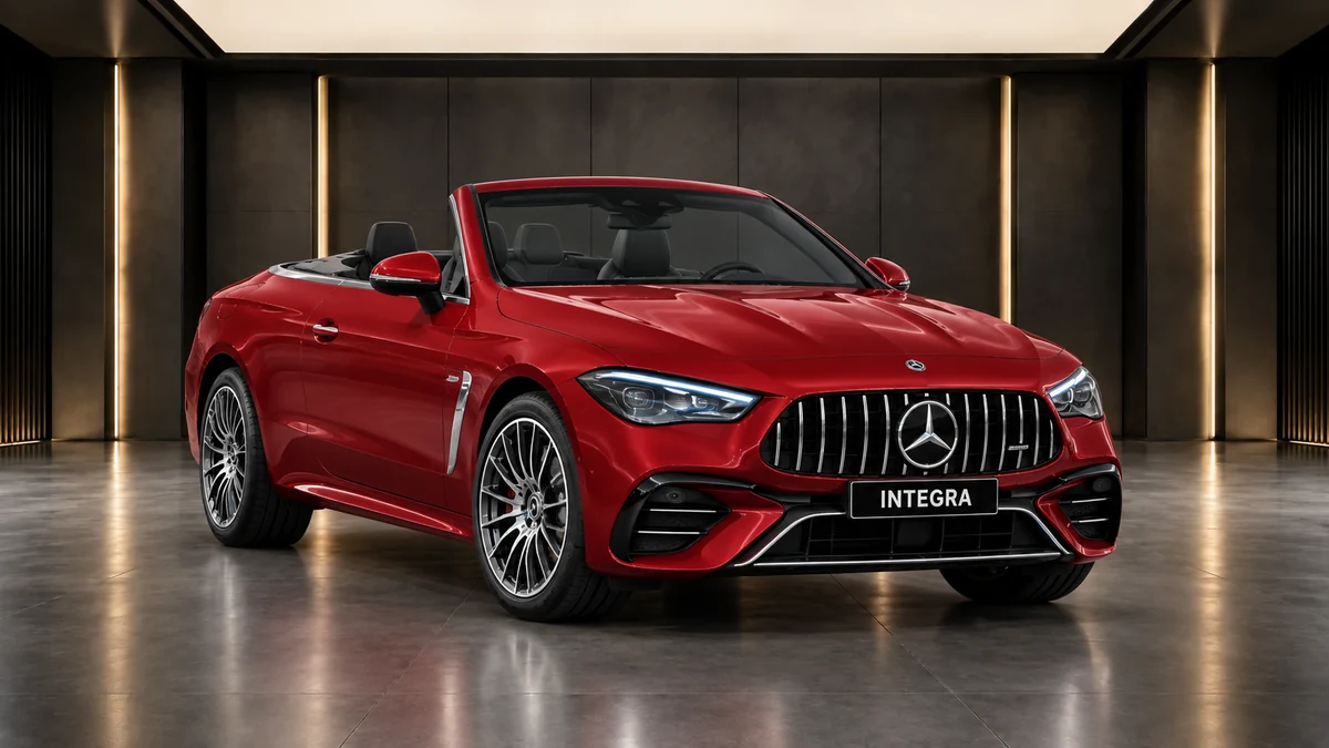 Студийная визуализация MERCEDES-BENZ CLE Convertible 2024