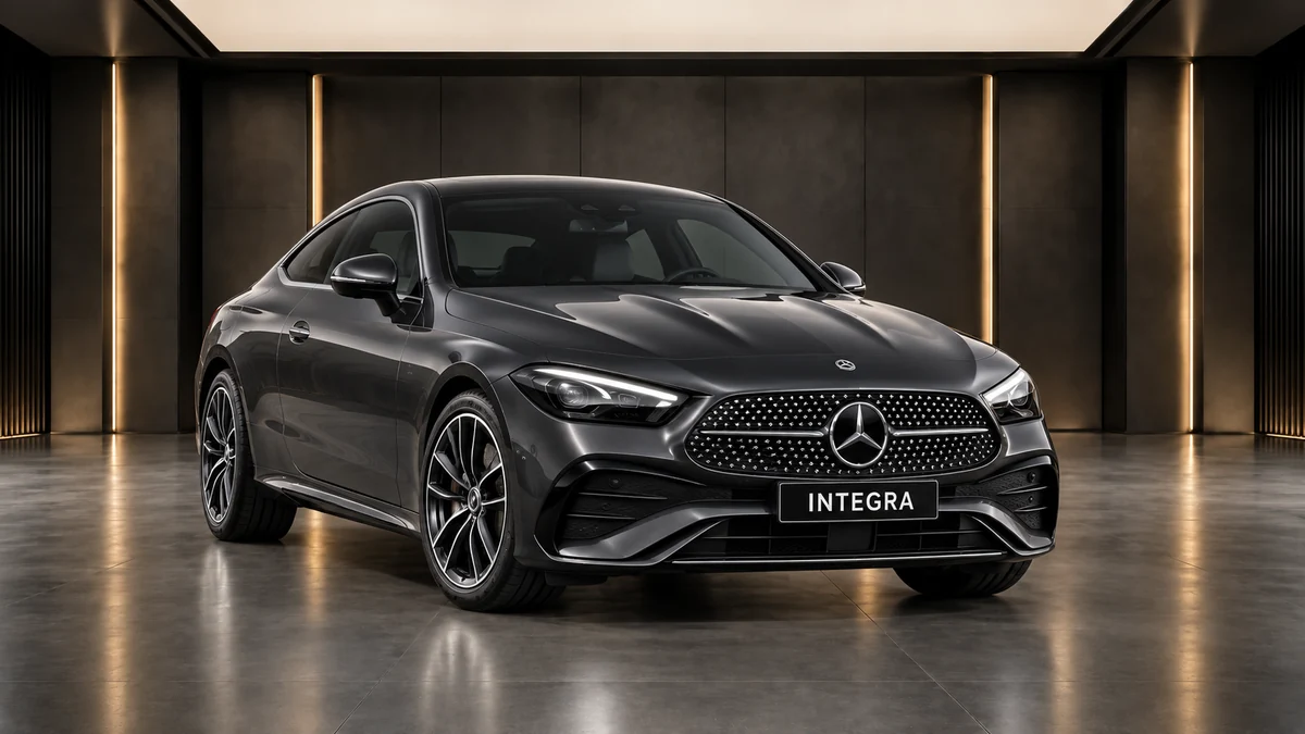 Студийная визуализация MERCEDES-BENZ CLE Coupe 2024