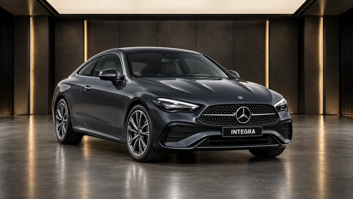 Студийная визуализация MERCEDES-BENZ CLE Coupe 2024