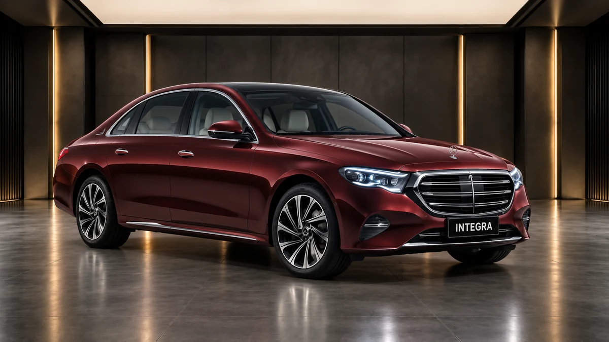 Студийная визуализация MERCEDES-BENZ E-Class L Sedan 2024