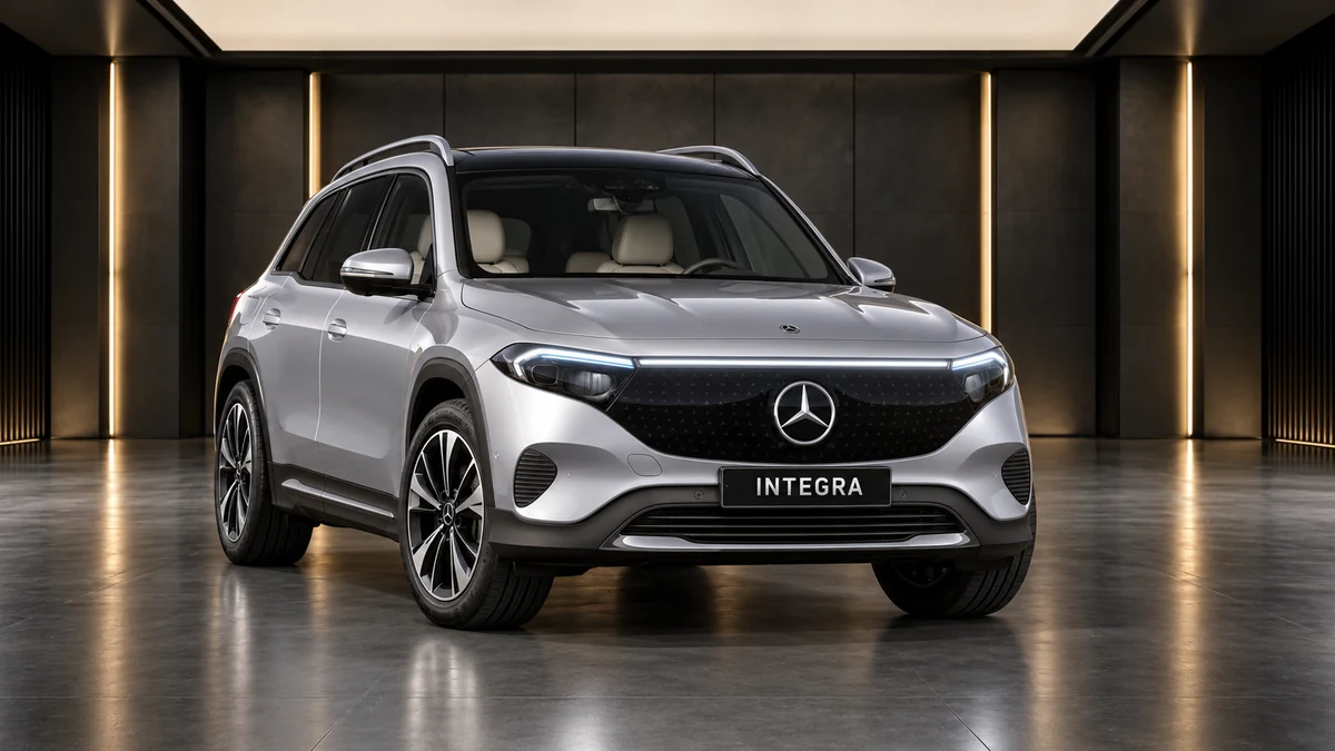Студийная визуализация MERCEDES-BENZ EQB 2024