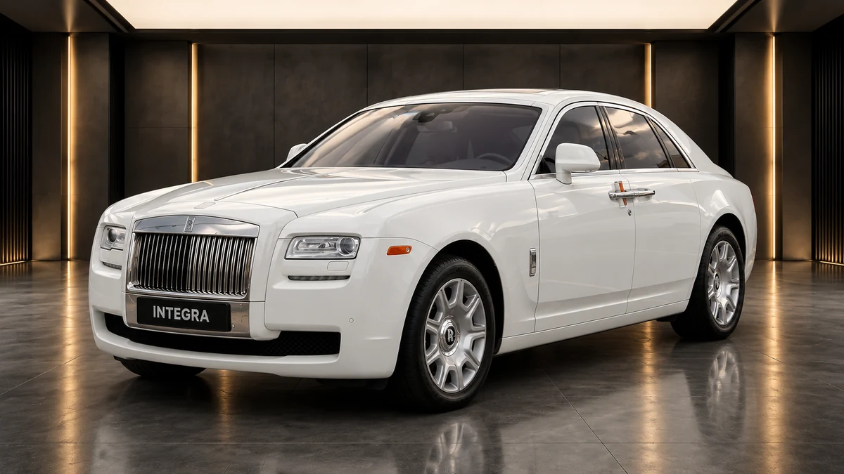 Студийная визуализация ROLLS-ROYCE Ghost SWB 2013